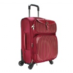 Trolley Luggage, Polyester Suitcase, Softside Roller Suit Case, Fabric Rolling Maleta, Wheeled Spinner Cabin Case, Carry On Voyage Bagages Baggage Koffer